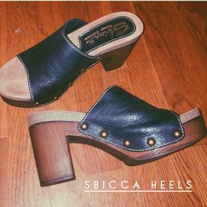 NEW SBICCA SANDAL HEELS